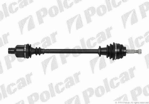 Polcar T49154A - Vetoakseli inparts.fi