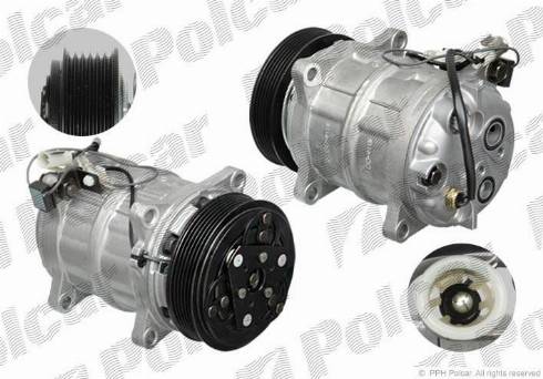 Polcar VA699263 - Kompressori, ilmastointilaite inparts.fi