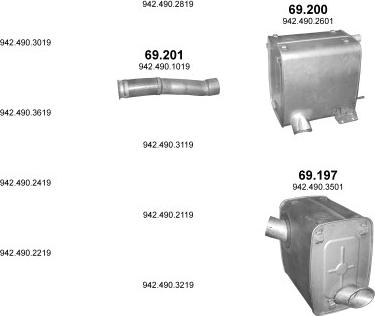 Polmo POLMO00303 - Pakoputkisto inparts.fi