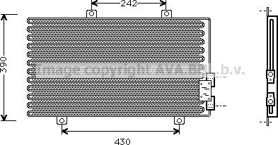 Prasco AL5063 - Lauhdutin, ilmastointilaite inparts.fi