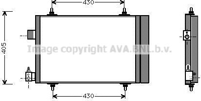 Prasco CN5173D - Lauhdutin, ilmastointilaite inparts.fi