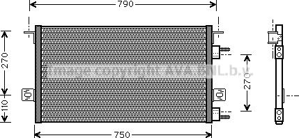 Prasco CR5037 - Lauhdutin, ilmastointilaite inparts.fi