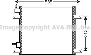 Prasco DF5042 - Lauhdutin, ilmastointilaite inparts.fi