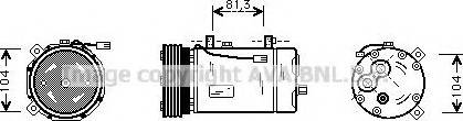 Prasco FDK267 - Kompressori, ilmastointilaite inparts.fi