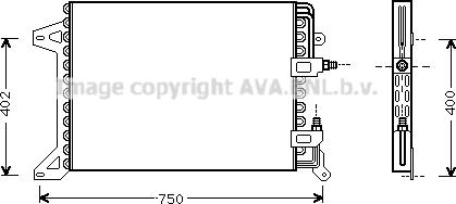 Prasco IV5034 - Lauhdutin, ilmastointilaite inparts.fi