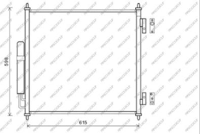 Prasco LR866C001 - Lauhdutin, ilmastointilaite inparts.fi