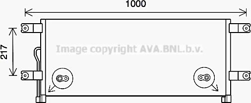 Prasco ME5292 - Lauhdutin, ilmastointilaite inparts.fi