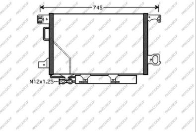 Prasco ME026C003 - Lauhdutin, ilmastointilaite inparts.fi