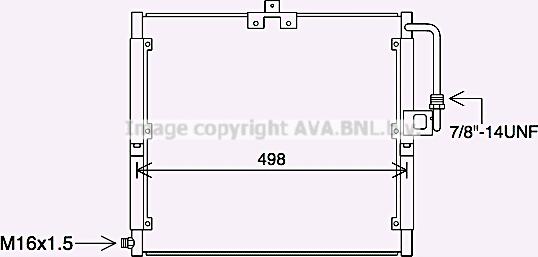 Prasco MS5709 - Lauhdutin, ilmastointilaite inparts.fi