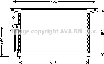 Prasco OL5228 - Lauhdutin, ilmastointilaite inparts.fi