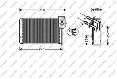 Prasco RN916H001 - Lämmityslaitteen kenno inparts.fi