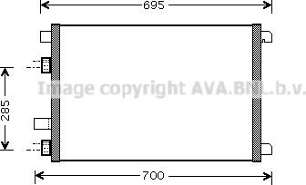 Prasco RT5305 - Lauhdutin, ilmastointilaite inparts.fi