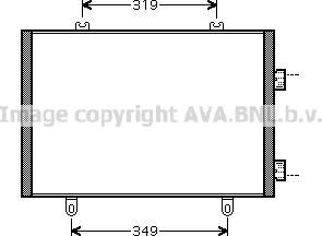 Prasco RTA5349 - Lauhdutin, ilmastointilaite inparts.fi