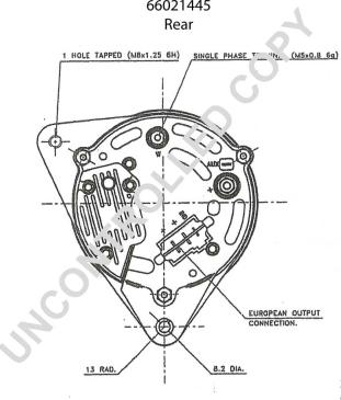 Prestolite Electric 66021445 - Laturi inparts.fi