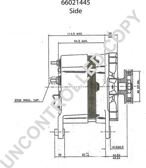 Prestolite Electric 66021445 - Laturi inparts.fi