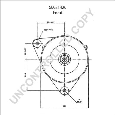 Prestolite Electric 66021426 - Laturi inparts.fi