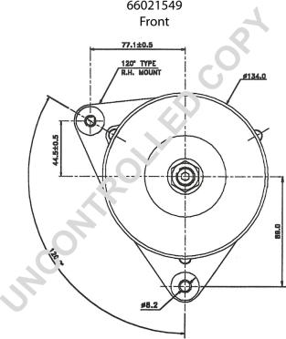 Prestolite Electric 66021549 - Laturi inparts.fi