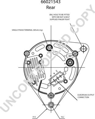 Prestolite Electric 66021543 - Laturi inparts.fi