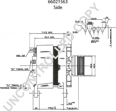 Prestolite Electric 66021563 - Laturi inparts.fi