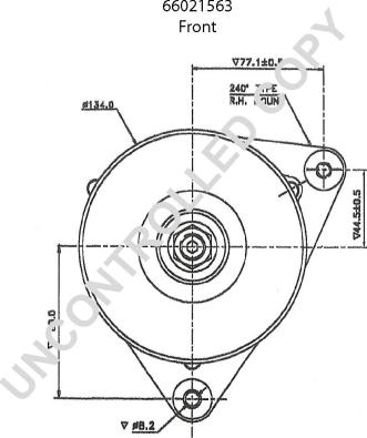 Prestolite Electric 66021563 - Laturi inparts.fi