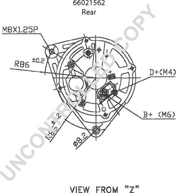 Prestolite Electric 66021562 - Laturi inparts.fi