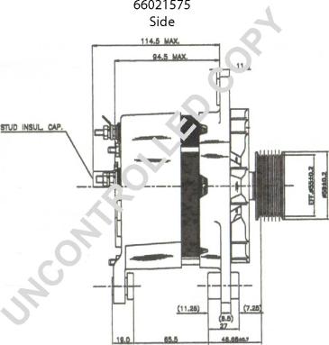 Prestolite Electric 66021575 - Laturi inparts.fi