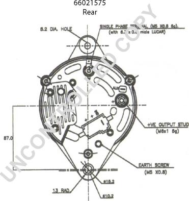 Prestolite Electric 66021575 - Laturi inparts.fi