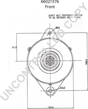 Prestolite Electric 66021576 - Laturi inparts.fi