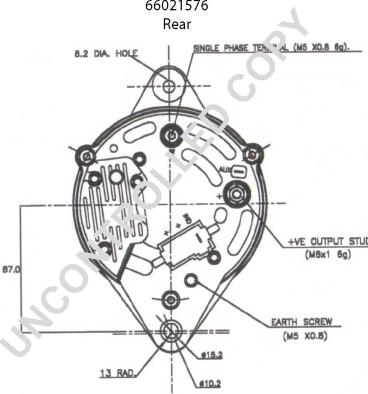 Prestolite Electric 66021576 - Laturi inparts.fi