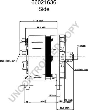 Prestolite Electric 66021636 - Laturi inparts.fi