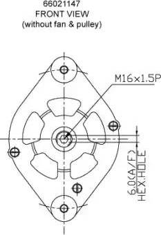 Prestolite Electric 66021147 - Laturi inparts.fi