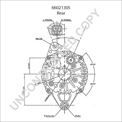 Prestolite Electric 66021305 - Laturi inparts.fi