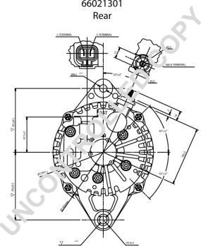 Prestolite Electric 66021301 - Laturi inparts.fi