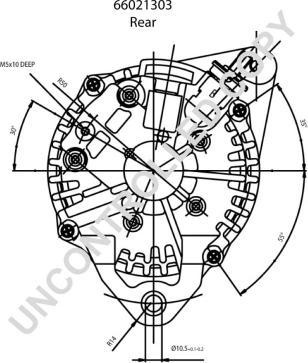 Prestolite Electric 66021303 - Laturi inparts.fi