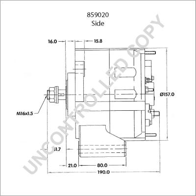 Prestolite Electric 859020 - Laturi inparts.fi