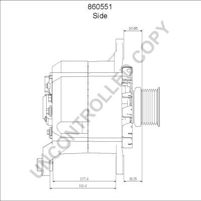 Prestolite Electric 860551 - Laturi inparts.fi