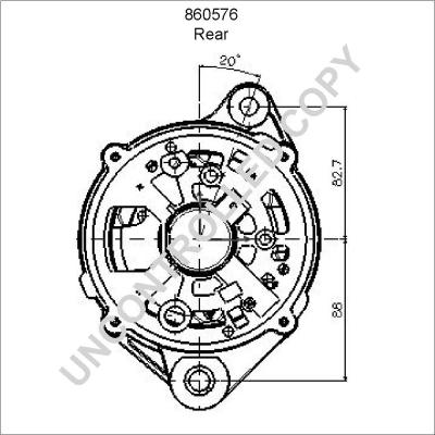 Prestolite Electric 860576 - Laturi inparts.fi