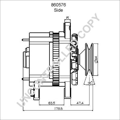 Prestolite Electric 860576 - Laturi inparts.fi