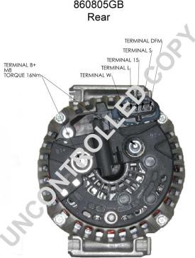 Prestolite Electric 860805GB - Laturi inparts.fi