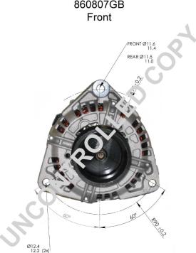 Prestolite Electric 860807GB - Laturi inparts.fi