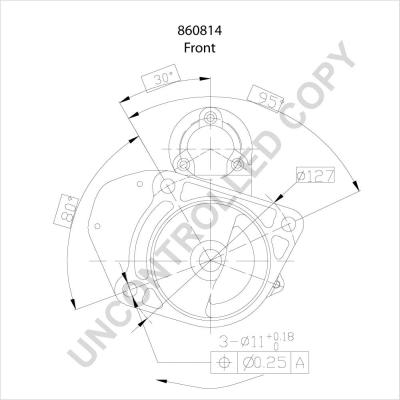 Prestolite Electric 860814 - Käynnistinmoottori inparts.fi