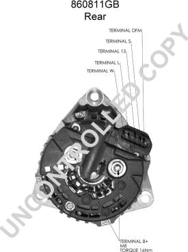 Prestolite Electric 860811GB - Laturi inparts.fi