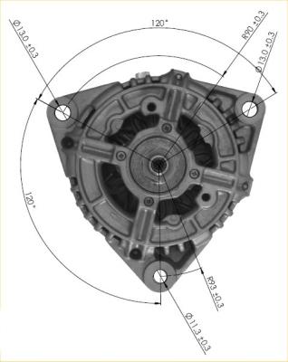 Prestolite Electric 860713GB - Laturi inparts.fi