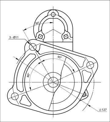 Prestolite Electric 861037 - Käynnistinmoottori inparts.fi