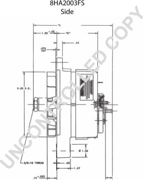 Prestolite Electric 8HA2003FS - Laturi inparts.fi