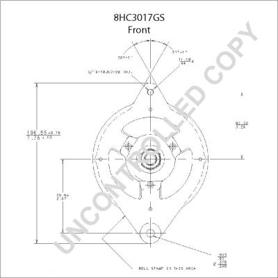 Prestolite Electric 8HC3017GS - Laturi inparts.fi