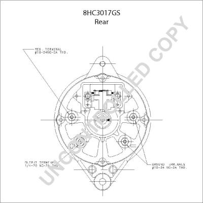 Prestolite Electric 8HC3017GS - Laturi inparts.fi