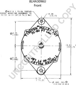 Prestolite Electric 8LHA3096U - Laturi inparts.fi