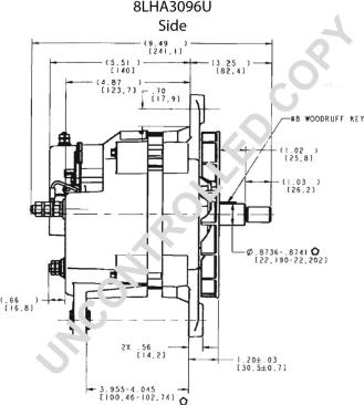 Prestolite Electric 8LHA3096U - Laturi inparts.fi