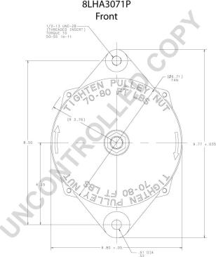 Prestolite Electric 8LHA3071P - Laturi inparts.fi